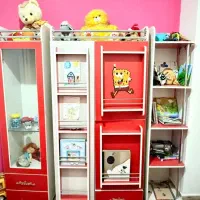 سرویس خواب کودک و نوجوان|تخت و سرویس خواب|رباط‌کریم, رباط‌کریم|دیوار