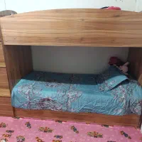 تختخواب نوجوان بدون زدگی و خرابی|تخت و سرویس خواب|کرمانشاه, |دیوار