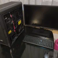 کامپیوتر (کیس  PC ) + مانیتور +کیبرد