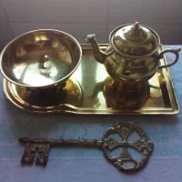 ظروف دکوری برنز|صنایع دستی و سایر لوازم تزئینی|اردبیل, |دیوار