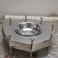 منقل استیل پایه برنج