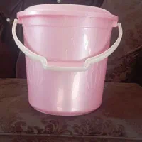 سطل برنج بزرگ حدودا ۱۰ کیلویی|ظروف نگهدارنده، پلاستیکی، یک‌بارمصرف|سقز, |دیوار