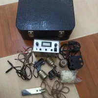 دستگاه تاتو گان و روتاری به همراه ترانس و کیف