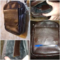 کیف رودوشی چرم طبیعی واصل