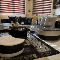 میز جلو مبلی به همراه سه عدد میز عسلی|مبلمان خانگی و میز عسلی|قزوین, |دیوار