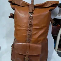 کوله پشتی چرم طبیعی