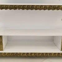 میز tv.بوفه و ساعت ایستاده برنز ست