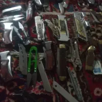 چاقو،ساعت،کاسه مسی وقدیمی|کلکسیون اشیاء عتیقه|بهار, |دیوار