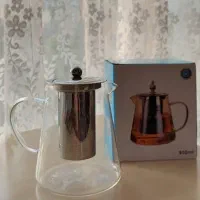 قوری چای با صافی استیل