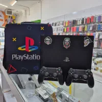 PS4 SLIM PRO 1TBکپی خور دو دسته درحدآک همراه کیف