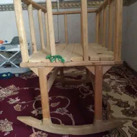 گهواره چوبی نوزاد|اسباب و اثاث بچه|قم, ولیعصر|دیوار