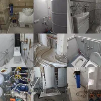 تاسیسات نصب و تعمیر تخصصی پمپ اب نصب مخزن لوله کشی