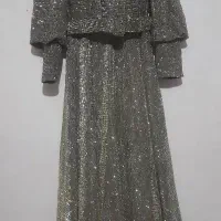 پیراهن مجلسی شاین دار