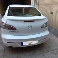 مزدا۳نیوفول تیپ۴ مدل۹۰ سفید صندوقدار
