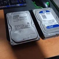 هارد ۱ ترابایت toshiba و وسترن ۵۰۰ گیگ