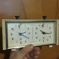 کرنومتر کوکی شطرنج روسی قدیمی و کلکسیونی