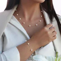 نیم ست کاملا رنگ ثابت