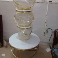 ۱عدد میز با ۳عدد عسلی|مبلمان خانگی و میز عسلی|کاشان, درب جوشقان|دیوار