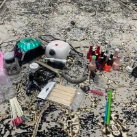 وسایل کاشت ناخن|آرایشگاه و سالن‌های زیبایی|کلاچای, |دیوار