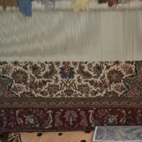 قالی نیمه بافت