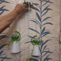 دوعدد لوستر یاآویز آشپزخانه واتاق کودک|لوستر و چراغ آویز|تبریز, |دیوار