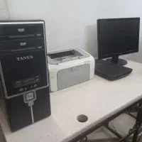 میز . مانیتور . چاپگر . اسکنر . کیس
