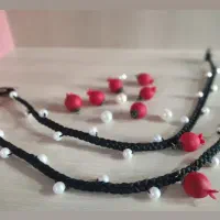 ریسه ی مرواریدی برای تزیین مو|زیورآلات و اکسسوری|فولادشهر, B5|دیوار