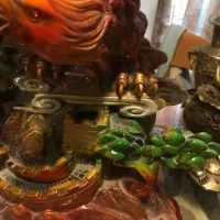 مجسمه عقاب و قلعه حجیم و بزرگ|مجسمه، تندیس، ماکت|تهران, مجیدیه|دیوار