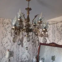 لوستر در سنگین وزن میباشد در حد نو به قیمت مناسب|لوستر و چراغ آویز|سهند, |دیوار