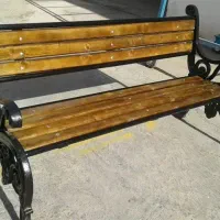 نیمکت چدن و چوب روسی