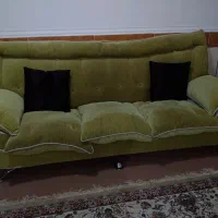 مبل ۷ نفره همراه با میز عسلی و جلو مبلی