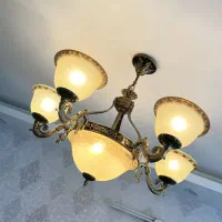 لوستر پنج شاخه