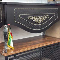 میز پایه فلزی اداری لاکاغذی مدرن کلاسیک