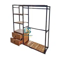 رگال کشو‌دار MDF و چوب