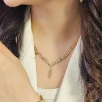 گردنبند روکش آب طلا