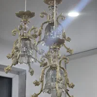 لوستر سرامیکی برنز