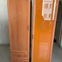 کمد چوبی ۲ لنگه کاملا سالم