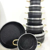 قابلمه 14 تیکه گرانیت نو