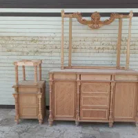 تولید انواع سرویس خواب چوبی|تخت و سرویس خواب|قم, کاسه گران|دیوار