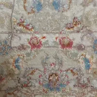 قالی گل ابریشم