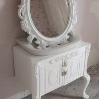 اینه و باکس دستشویی(بدون روشویی)