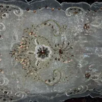 رومیزی پولک دوزی شیک ۳ تکه دونه ۲۰۰ هزاتوم ورق بزن|پرده، رانر، رومیزی|تهران, خواجه نظام الملک|دیوار