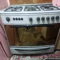 اجاق گاز فر تکنو ۵ شعله سالم ایتالیایی