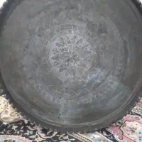 سینی مجمه وتشت مسی قدیمی|کلکسیون اشیاء عتیقه|کوچصفهان, |دیوار