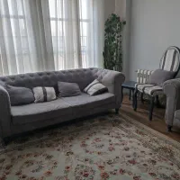 مبلمان چستر و میز ناهارخوری ۶ نفره