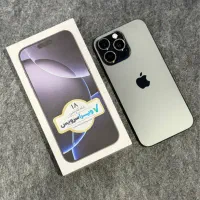 آیفون ۱۶پرومکس ۵۱۲ گیگ zaa مشکی شرکتی