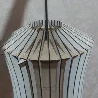 لوستر چوبی ۴حباب و تک حباب|لوستر و چراغ آویز|تهران, هفده شهریور|دیوار