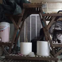 استند گل و گلدان سرامیکی