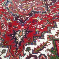 فرش ۹متری هریس الوار|فرش|میانه, |دیوار