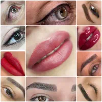 میکروبلیدینگ ابرو.شیدینگ لب.خط چشم